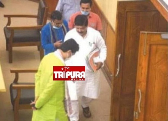 Sudip Barmanâ€™s fierce counter arguments, Opposition protests in Assembly forced Biplab Deb to withdraw â€˜EVILâ€™ Plan of Job Outsourcing, depriving unemployed youths : Massive defeat of Biplab in Tripura Assembly